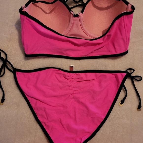 Ardene Fushia pink bikini size L - Picture 2 of 3